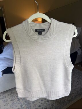 Women's Cream Knit Sweater - French Connection Light Oatmeal